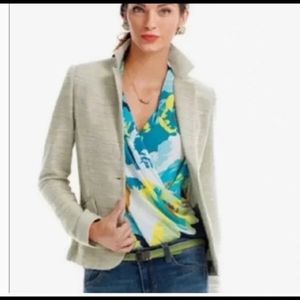 CAbi One Fine Day Lemon Zest Tweed Blazer Style # 713